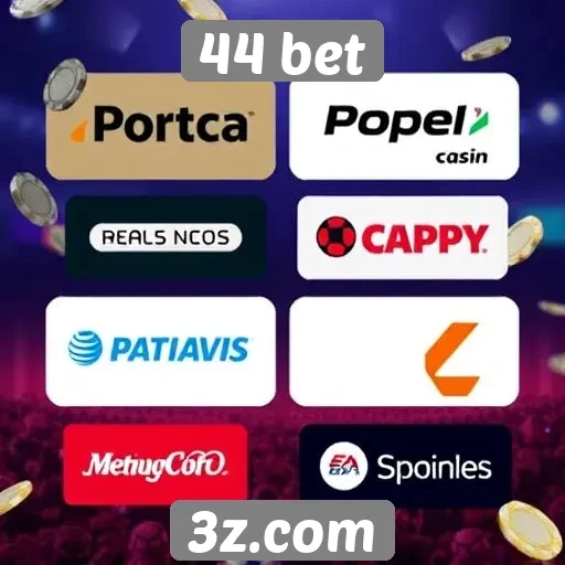 Novos métodos de pagamento no 44 bet