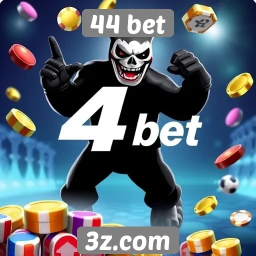 Variedade de jogos disponíveis na 44 bet